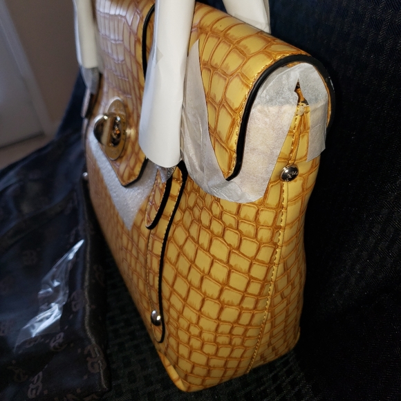 🟥 Special 👜 Anais Gvani Croco Satchel - Picture 3 of 8